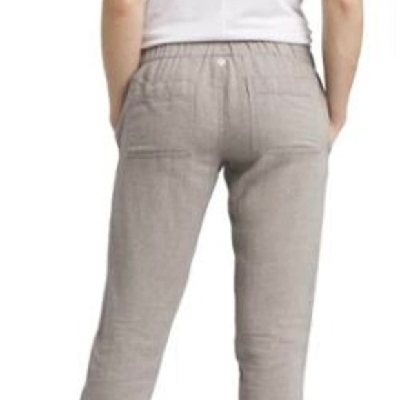 PrAna Soledad lightweight pull-on striped pants - Picture 2 of 13